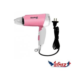 Kemei KM-6831 1600W Low Noise Mini Hair Dryer